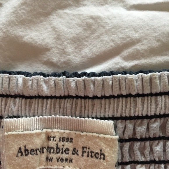 Abercrombie and Fitch sun dress. Blue with white polka dots. Size Medium - Picture 3 of 3